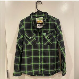 Dixxon Women's Shifter Flannel - size small - worn once.